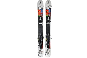 GPO Snowblade Snowkid | Ski Court avec Attache de sécurité Tyrolia-SR-10 | 99 cm de Longueur | Big Foot-Ski pour Homme et Femme