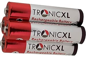 TronicXL Lot de 4 piles AAA pour téléphone - Telekom Speedphone 10 11 50 31 100 Siemens Gigaset Panasonic combiné rechargeable - Batterie de téléphone de remplacement