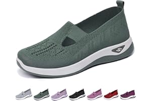 Gyaimxfu Scarpe Donna Ortopediche,Orthopedic Sneaker Scarpe Ortopediche da Donna Estive Scarpe da Passeggio Antiscivolo Senza Lacci Sneakers Ginnastica Camminata Sportive a Punta Chiusa Sandali