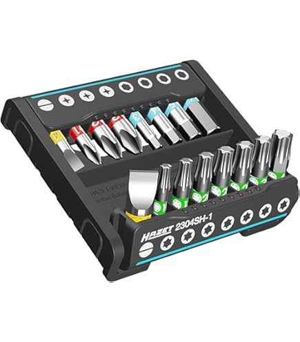 Portabit HAZET 810BH - Per Inserti 1/4 Pollice, Impugnatura Antiscivolo, Chiusura A Baionetta - Foto 7