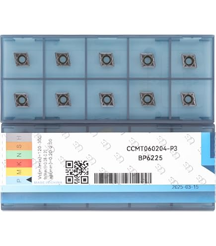Lot De 10 Plaquettes De Fraisage En Carbure WNMG0804 Pour Outils