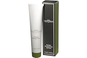 ‎EDWIN JAGGER Edwin Jagger 99.9% Natural Premium Shaving Cream, 75ml Tube - Aloe Vera,2.5-ounce by Edwin Jagger Limited