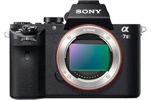 Sony Alpha 7 II | Appareil Photo Numérique Hybride Plein Format ( 24,2 Mp, Autofocus Hybride Rapide, Stabilisation Interne 5 Axes, Format Vidéo Xavc S) (ILCE7M2, A7M2) Noir