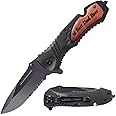 Fodiyaer Engraved Pocket Knife-Personalized Knife for Father-Best Dad Ever-Perfect for Christmas, Fathers Day, Birthday