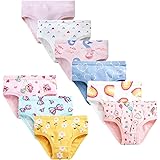 JackLoveBriefs Bekväma trosor av bomull för flickor (9 stycken)