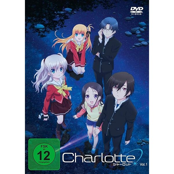 アニメ Charlotte DVD DVD ANIME CHARLOTTE COMPLETE TV SERIES VOL.1-13 END ENGLISH