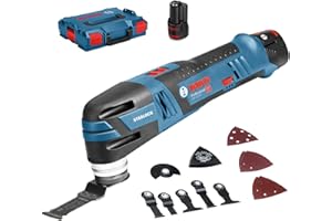 Bosch Professional Bosch Professionnal Outil Multi fonction GOP 12V-28 (2 batteries GBA 12V 3,0 Ah - Coffret L-BOXX)