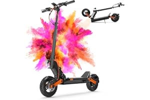 JOYOR E Scooter S Serie, Elektroroller, Fährt 40-90 Km, 48/60V 13/18/26Ah, Mit Doppelter Stoßdämpfung Vorne und Hinten, Faltb