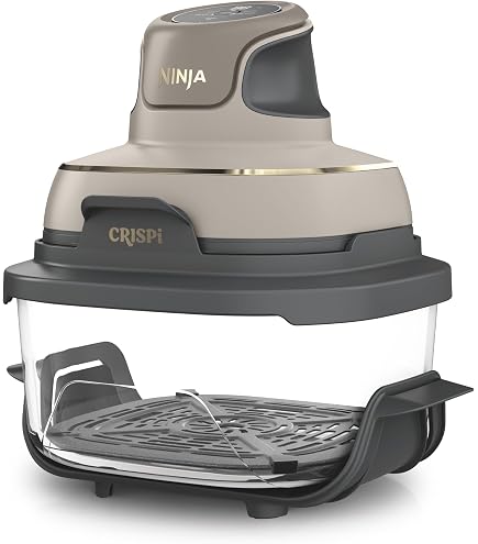 SINZONeu Lot De 2 Dessous De Plat Ninja Crispi Air Fryer - Protège-Plan Anti-Dérapant Résistant à La Chaleur 27x27cm
