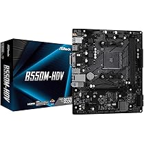 ASRock B550M-HDV Supports 3rd Gen AMD AM4 Ryzen™ / Future AMD