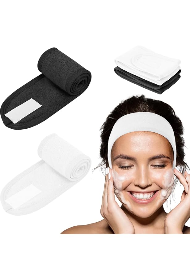 Gesichts-Spa-Stirnbänder Make-up Duschbad Wrap Spo Produktbild-Vorschau 7