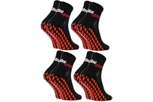 Rainbow Socks - Bambina Neon Calze Sportive Broccato Antiscivolo