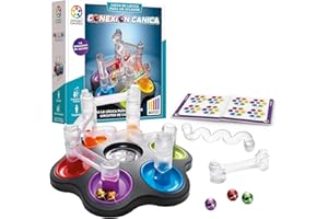 SmartGames - Conexión Canica | Rompecabezas Niños Y Rompecabezas Adulto con 80 Desafíos Y 6 Canicas| Juegos Niños 8 Años O Más | Juegos Educativos En Solitario
