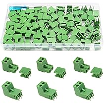 Morsettiera 12 Pin Passo 2.54mm - 10 Pezzi, Connettori A Vite Per PCB, Colore Verde - Foto 8