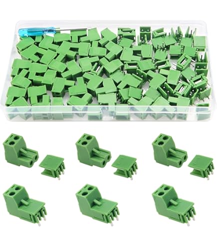 MC POWER - Plafondklem aansluitklem | 5A / 4,5mm , zwart | 12-polig, zacht plastic, dubbele schroefklemmen, scheidbaar | elektrische installatie | leidingsaansluiting | montage