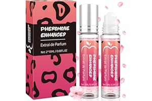KENVORA Pheromone Women's Perfume, Pack of 2, 10 ml, Pheromone Perfume, Rollerball Pheromiya Perfume Women, Long-Lasting Fragrance, Small and Portable