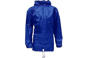 shelikes Adults Mens Womens Unisex Kagool Rain Jacket