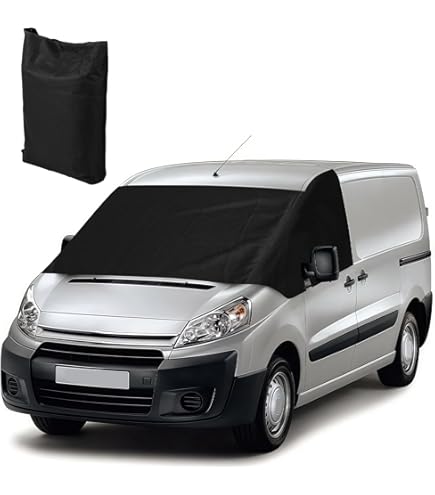 Voorruit Afdekhoes Citroën Berlingo Voorruitafdekking Voor Citroën Berlingo (2018-2025) - 600D Oxford, 100% Verduisterend, UV-Bescherming Auto Voorruit Vervangen Prijs
