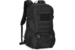 YuanWen Tactical Backpack 40L Hiking Backpack Military Rucksack Motorcycle Backpacks Molle Army Daypack Bag for Men Women Travelling Cycling Camping Trekking Hunting Fishing