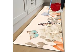 parpyon® Tappeto cucina Antiscivolo Lavabile Alby Nuova passatoia al metro ANTIMACCHIA e ANTISFILO tappeti cucina, bagno salotto moderno runner Italia (50 x 300 cm, C-489)