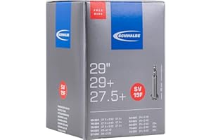 Schwalbe SV 19F Freeride Fahrradschlauch, Schwarz, 54/75-622/40 mm