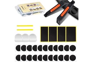 DN DENNOV DENNOV 3 Pièces Démonte Pneu de Vélo en Acier Steel Bicycle Bike Tyre Rim Wheel Tire Lever Repair Tool Kit