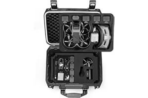 LEKUFEE Custodia Rigida Impermeabile per DJI Avata Pro-View Combo (DJI Goggles 2) e Accessori (Solo custodia) (Non adatta per Goggles V2)