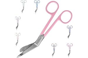 IPS MEDICAL TRAINING Krankenpflege-Scheren in originellen Farben und Mustern, Für die Praxis und Fachleute, Stumpfe Spitze und rostfreier Stahl, Bandagen und grundlegende Techniken, Geschenk der Krankenpflege