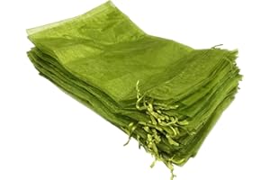 ETERSPR 50 Pezzi Sacchetti di Organza, Sacchetti di Protezione Della Frutta, Sacchetti di Protezione Dell'uva, per Confezioni Regalo, Confezioni di Caramelle per Prevenire Gli Insetti (30x20cm)