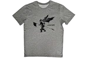 Rock Off officially licensed products Linkin Park Street Soldier Grigio T Shirt