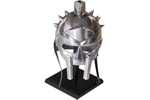 THOR INSTRUMENTS Medieval Replicas Medieval Gladiator Maximus Arena Helmet Armor Movie Helmet Replica