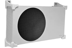 3D Cabin Wall Mount Compatible With Xbox Series S Console Bracket Holder (Set of 4) - White