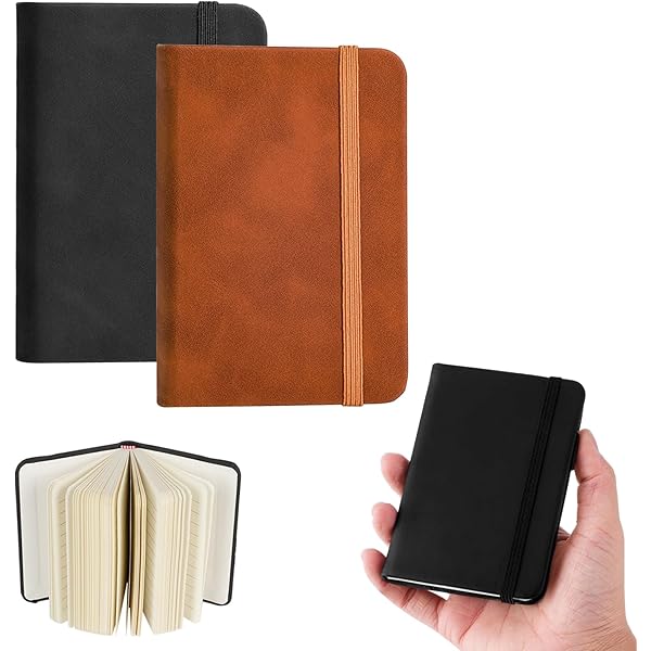 Taccuino A7 Ricaricabile - 50 Fogli, Con Slot Penna, Nero, Per Appunti - Foto 3