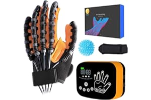 COMMSIN Reha-Roboter-Handschuh, Roboter-Handschuhe für Zerebralparese, Reha-Handschuh für Schlaganfall, Handtrainer für Fingerlähmung, Handtherapie-Handschuhe für Schlaganfallpatienten.