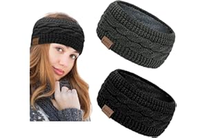 Kavya Fascia Capelli Donna Invernale, Fasce Per Capelli Donna Cerchietti Per Capelli Donna Annodato Paraorecchie Donna Inverno Copri Orecchie Donna Accessori Capelli