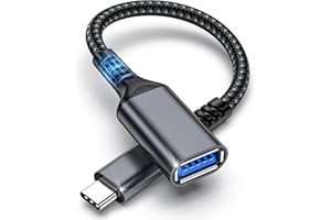 TEFLOTY USB C to USB Adapter, OTG Type C to USB 3.0 Adapter, Compatible with iPhone 15 Pro/Max, iPad Pro 2022, MacBook Pro/Air, Samsung Galaxy S23/S22/S21, Huawei