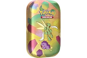 Pokémon TCG: Scarlet & Violet—151 Mini Tin – Scyther (2 Booster Packs, 1 Coin & 1 Art Card)