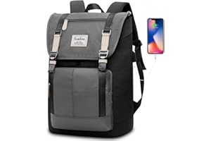 YAMTION Plecak Męski,Plecak Szkolny Chłopcy Nastolatki z Przegrodą na Laptopa 17" i Portem USB na Uniwersyteckie Wycieczki Biznesowe Po Mieście