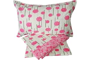 Luga Completo letto lenzuola flanella 100% cotone Soffice singolo matrimoniale (MATRIMONIALE, MBM-9)