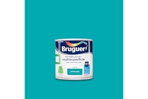 Bruguer Acrylic Multisuperficie Smaltato ad acqua Opaco Verde Turchese 250 ml