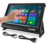 ETEPON pour écran Raspberry Pi 4, Moniteur Tactile capacitif HDMI de 7 Pouces - Écran LCD 1024 * 600 HD