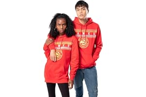 Unk NBA NBA Midtown-Felpa con Cappuccio in Pile da Uomo, Colore: Nero