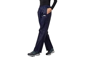 Peter Storm Women's Waterproof and Breathable Packable Pants, Women's Waterproof Walking Trousers, Outdoors, Travelling, Walking, Trekking and Hiking Clothing