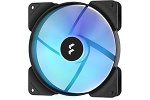 Fractal Design Aspect 14 RGB 140 mm PWM szeroki zakres 500-1700 obr./min czarna ramka wentylator komputerowy