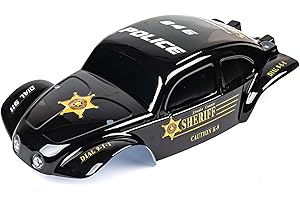 SummitLink Custom Body Police Style Compatible for 1/10 Scale RC Car or Truck (Truck not Included) SSB-PB-01