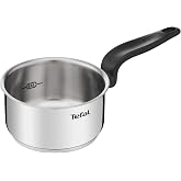 Tefal Primary Saucepan 14 cm (1 L), 10 Year Warranty, Premium Stainless Steel, Induction, Slow Boil, E3082704