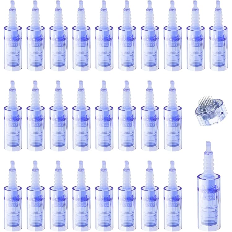 Microneedling Nadeln Für Dermapen A6 – 10 Stück 12 Pin Oder 36 Pin, Einweg-Ersatzköpfe Für Gesichts- & Hauttherapie.