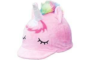 Equetech Sleepy Unicorn Hat Silk - Pink O/S