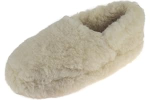 APREGGIO - Kapcie męskie, wełniane kapcie damskie - pantofle - wełniane ciepłe kapcie damskie - zimowe kapcie z wełny owczej OLE