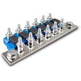 Victron Energy Collector Bars to Connect 6 modular fuse holders for MEGA-fuse